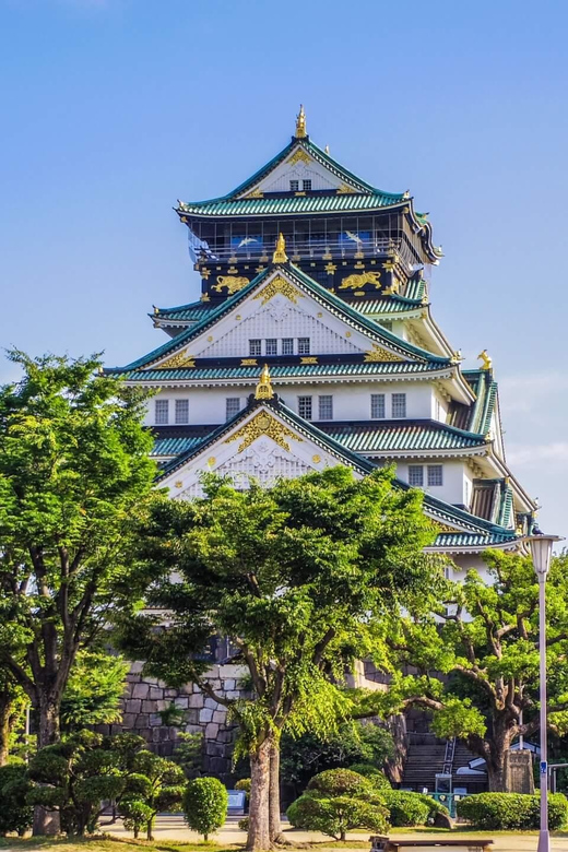 1-Day walking tour in Osaka:Castle, temples and Ukiyoe - Kuromon Ichiba Market lunch time: eat your way through the stalls