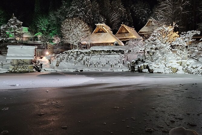 2-Day Bus Tour to Shirakawago & Hida No Sato Winter Illumination - Osaka Meeting Point at 8:30, Then the Long Ride Starts Fast