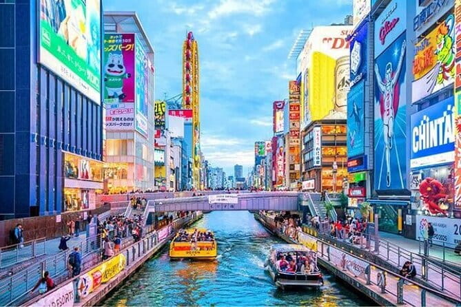 4/5/6 Hours Private Osaka Tour Designed for Cruise Passengers - Dotonbori, the Running Man, and street-level Osaka drama