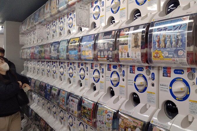 Anime shopping tour in Osaka: figures, Manga, Maid Cafe, Knife - Den Den Town figure shopping: where the bigger displays do the work