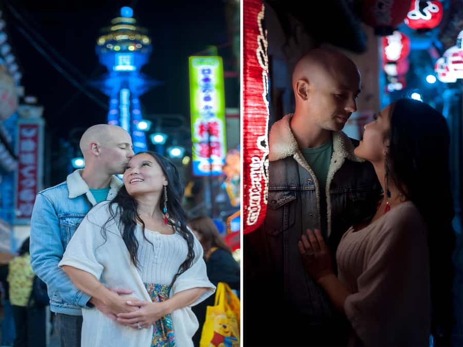 Cinematic Video shoot in Osaka - Meeting Outside Dotonbori Hotel, Then Getting Your Bearings