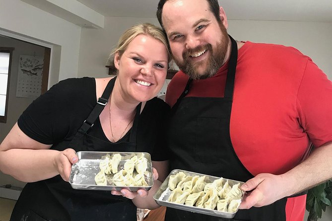 Cook Homestyle Ramen and Gyoza from scratch - Making gyoza skin, filling, and then wrapping like you mean it