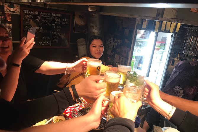 Deep Osaka Night Life, Eat & Drink! - Stop 3: Wagyu-Meat BBQ With Local Beer