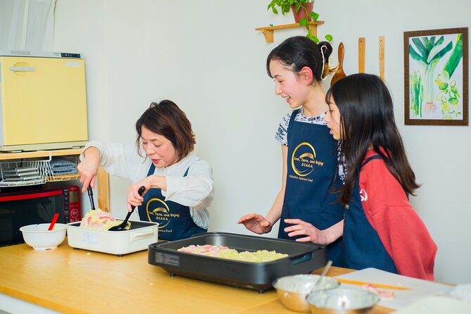 Discover Osaka Cuisine through Cooking Class Experience - The Dishes: Pick 2 of Takoyaki, Okonomiyaki, Yakisoba