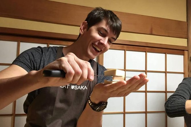 Eat Osaka: Street Food Cooking in an Authentic Kitchen! - What you cook: okonomiyaki, hand-made udon, tempura, yakitori, mochi