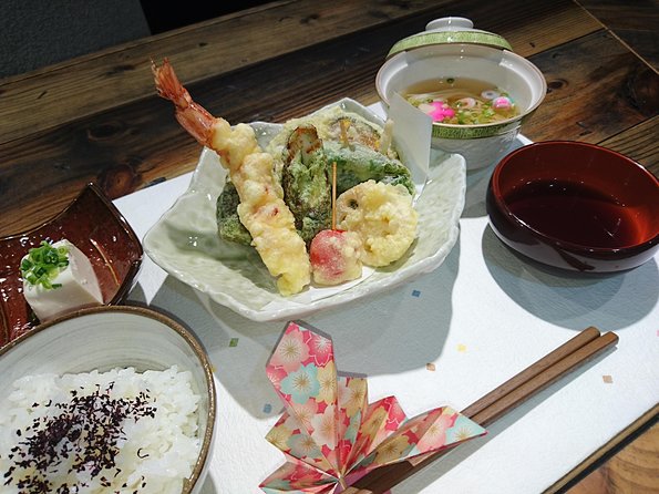 Enjoy artistic TEMPURA Cooking Class - Knife Work and Prep: Turning Ingredients Into Tempura Candidates