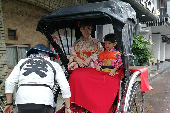 Exiting Rickshaw ride and Kimono experience - Tsutenkaku: where you get off and why the moment counts