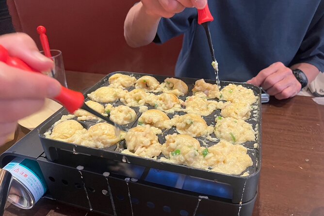 Experience Cooking Takoyaki in its Birthplace, Osaka - Ramune With the Signature Glass Ball