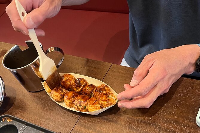 Experience Cooking Takoyaki in its Birthplace, Osaka - Eating Takoyaki Like You Mean It, With a Toothpick