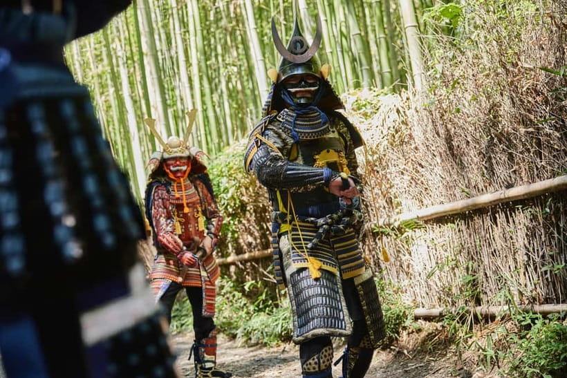 Experience Samurai and traditional Culture to the fullest - Samurai Calligraphy And Tea Ceremony, Courtesy Turned Into Movements