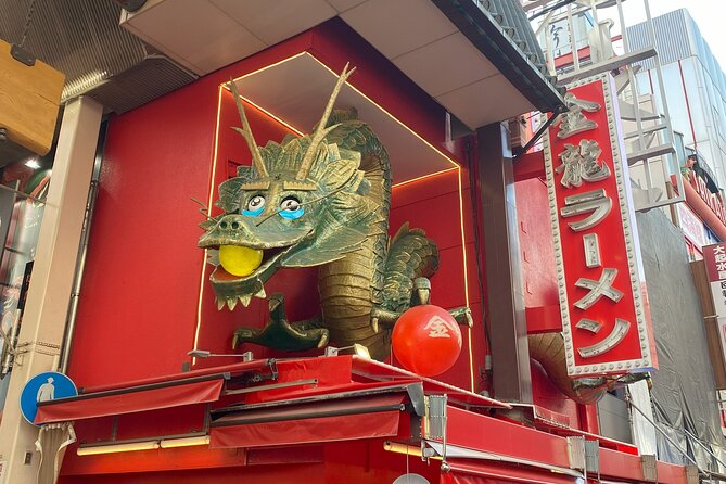 Guided Tour of Some Attractions in Osaka by Private Car - Shinsekai and Abeno Harukas: Classic Streets, Big Views