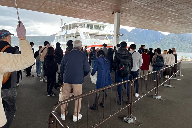 Hiroshima Private Guided Tour from Osaka or Kyoto - The Hiroshima-to-Miyajima shift: ferry time on the Seto Inland Sea