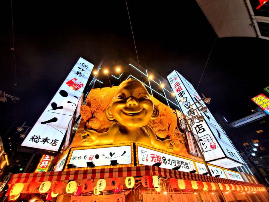 Hungry Osaka Street Food Tour: 15 Dishes & 3 Drinks - Stop 1: kushikatsu and doteyaki for a big Osaka start