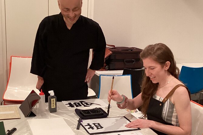 Japanese Calligraphy Experience in Osaka - Tea, Sweets, and a Commemorative Photo to Mark the Moment