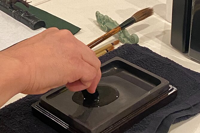 Japanese Calligraphy Experience in Osaka - Tool Time: How Brush, Ink, and Board Work Together