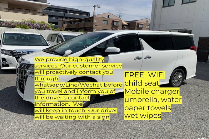 Kansai/KIX Airport to or from Osaka/Kyoto Private Transfer - South Exit Pickup at KIX, Without the Guesswork