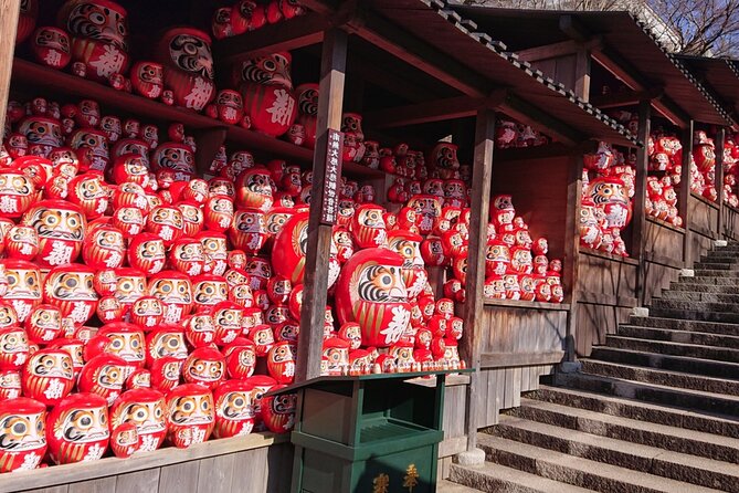Katsuo-ji Temple, Arashiyama Forest, & Nara Park - Katsuo-ji Temple and the Daruma fortune ritual