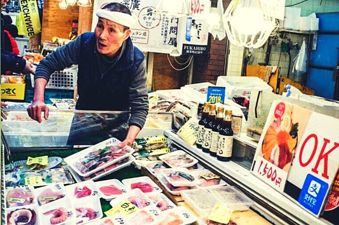 Kuromon Market Tour: All inclusive 6~8 Dishes & 3~4 samplings - The itinerary flow: how 1 stop becomes many real eating moments