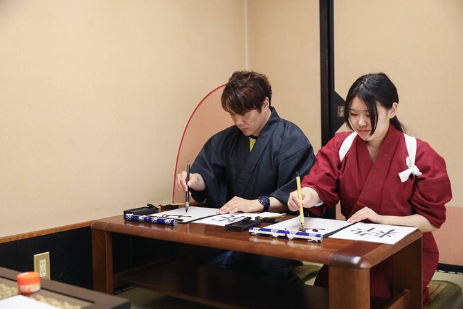 Learning Zen of Japanese Calligraphy in kimono near Osaka Castle - Location Clues and Practical Tips Near Osaka Castle