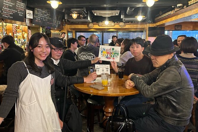 Meet Locals and Japanese Speaking Experience at British Pub Osaka - The “conversation machine” part: seat swaps and topic cards