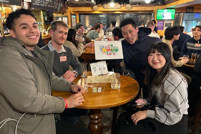 Meet Locals and Japanese Speaking Experience at British Pub Osaka - The English block and how to use your Japanese without panic