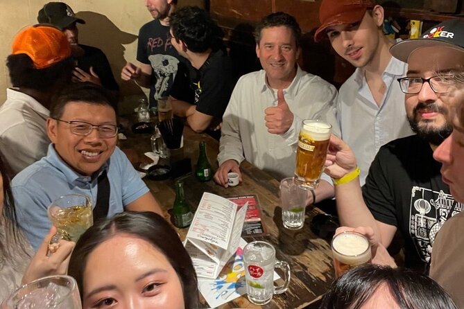 Meet Osaka local Friend & Fun Chat All We Can Drink Party Ticket - Your Meeting Point Game Plan: Captain Kangaroo in Kitashinchi