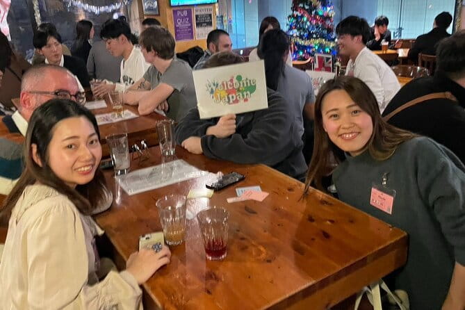 Meet Osaka locals and Japanese speaking experience at Pub Umeda - Where You Meet at HUB Umeda-Chayamachi, 7:30 pm timing