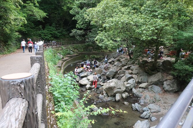 Minoh Waterfall and nature walk through the Minoh Park - From Osaka to Minoh Park by rail, then straight into nature