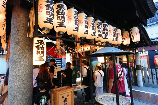 Osaka 4-Hour Walking Tour: Hotspots and Hidden Gems - Hozenji Temple lantern lanes after the lights