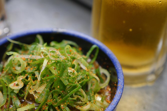 Osaka After Dark: Small-Group Night Food Tour (Max 6) - Ogimachi Park break, then Tenjinbashisuji’s covered street life