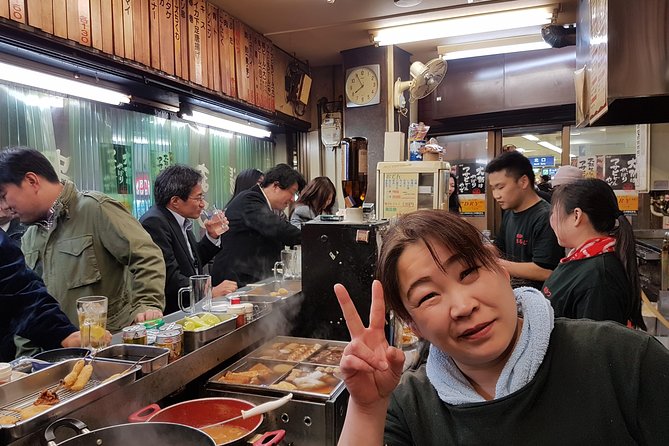 Osaka After Dark: Small-Group Night Food Tour (Max 6) - What you’re really eating: three stops, dinner, and drink choices