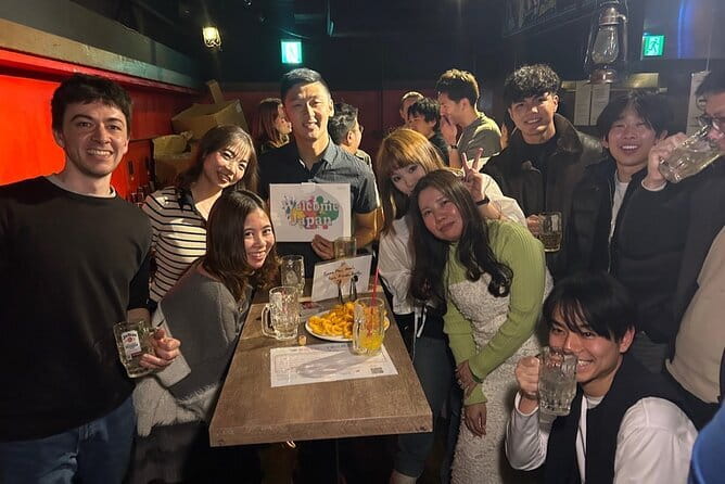 Osaka American village Bar hopping tour - Stop 3 at Voyager Lounge Shinsaibashi: Drinks, Music, and the Fee Reality