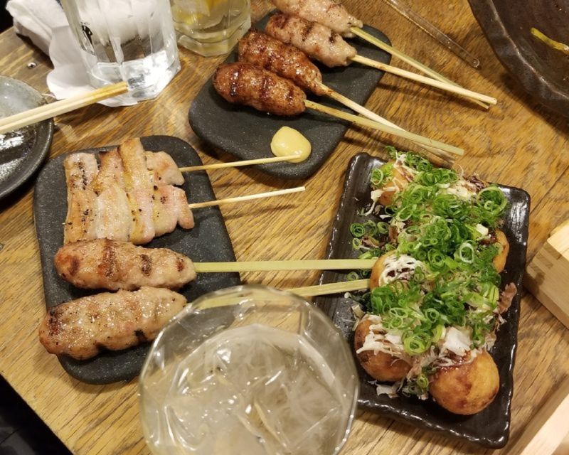 Osaka: Bar-Hopping Night Tour in Namba - Ura-Namba and the “20 types of izakaya” alley finish: small plates, big Osaka energy