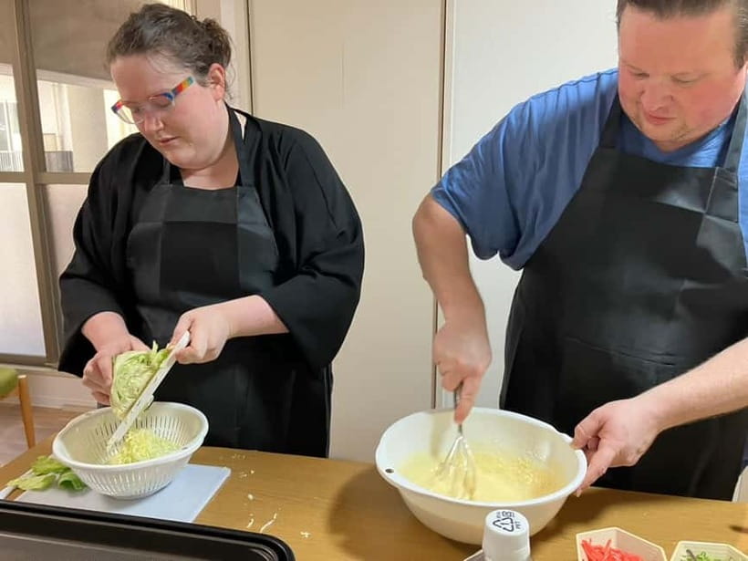 Osaka : Cooking Class Okonomiyaki & Takoyaki course in Nanba - Key highlights you will care about
