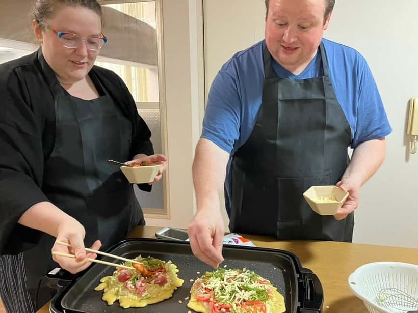 Osaka : Cooking Class Okonomiyaki & Takoyaki course in Nanba - Osaka’s Namba Cooking Class: okonomiyaki and takoyaki, made your way