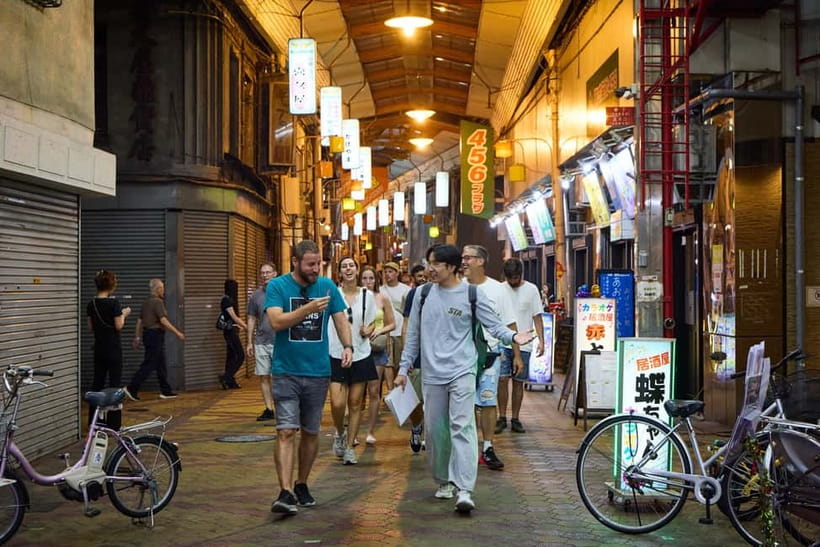 Osaka: Dark Side of Osaka Night Walking Tour - Tobita Shinchi: Osaka’s largest red-light district, explained with care
