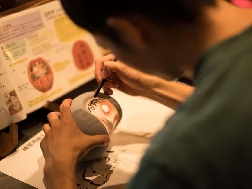 Osaka Daruma Workshop — Paint Your Own Good-Luck Daruma - Where It Starts in Nipponbashi, and How to Plan Around It