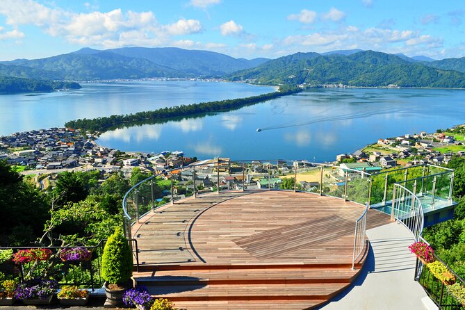 Osaka Day Tour: Amanohashidate & Ine Bay - From Fuchu Station to Kasamatsu Park: cable car plus chair lift views