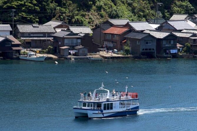 Osaka Day Tour: Amanohashidate & Ine Bay - The Ine Bay boat ride: birds, funaya views, and the weather backup