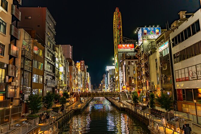 Osaka Deep Night Street Walking Tour - Shinsaibashi-suji shopping arcades, merchant roots, and modern style
