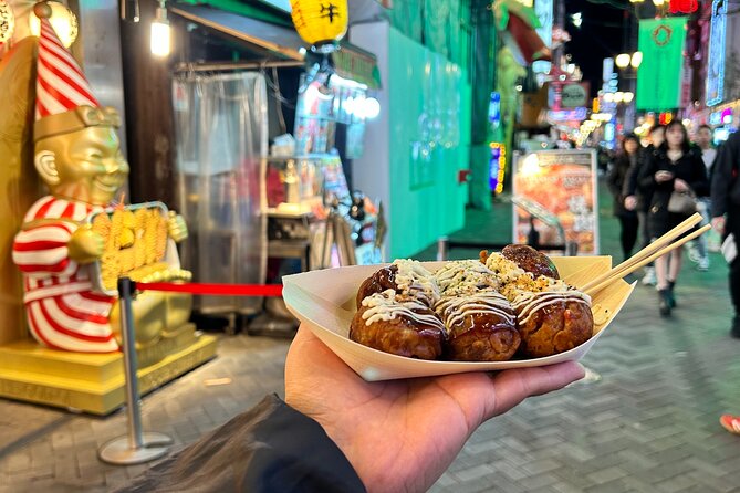 Osaka Delights: Traditional Japanese Food Tour - Okonomiyaki and kushikatsu at Kushikatsu Yokozuna Hozenji
