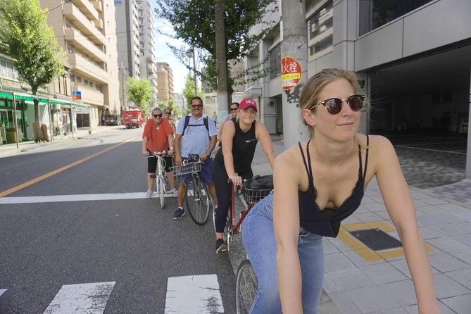 Osaka E-Bike Tour with a Local Guide - Meeting at Lawson and Getting Set Up With a Helmet Only