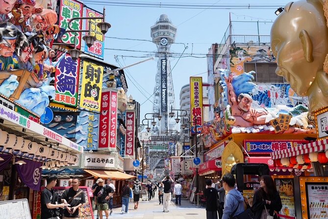 Osaka Early Morning Tour with English-Speaking Guide Dotonbori - Osaka Castle grounds: what you see when tickets are not included