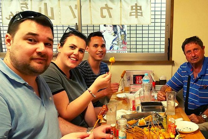 Osaka Food Tour: 13 Dishes at 5 Local Eateries - The guides, the pace, and the Shinsekai energy