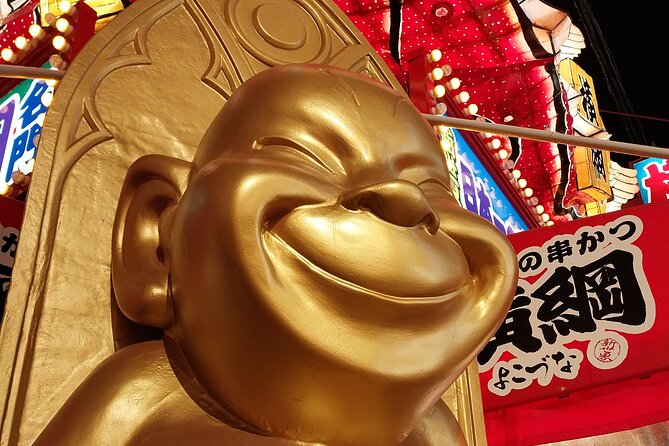 Osaka Food Tour with 10 Classic Japanese Tastings & Drinks - Walking Tenjinbashi-Suji, the covered arcade that makes Osaka easy