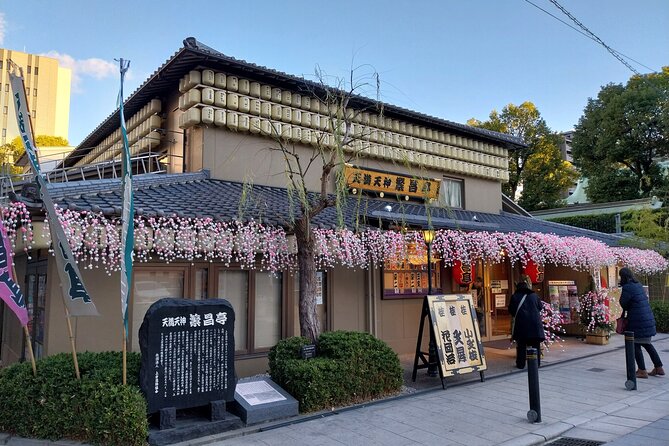 Osaka Food Tour with 10 Classic Japanese Tastings & Drinks - Stop-by-stop feel in a 3-hour food walk