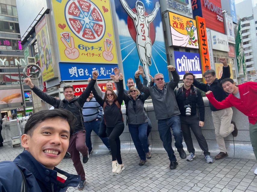 Osaka: Full-Day City Tour with a Guide and Public Transport - Hotel pickup makes the whole day feel lighter