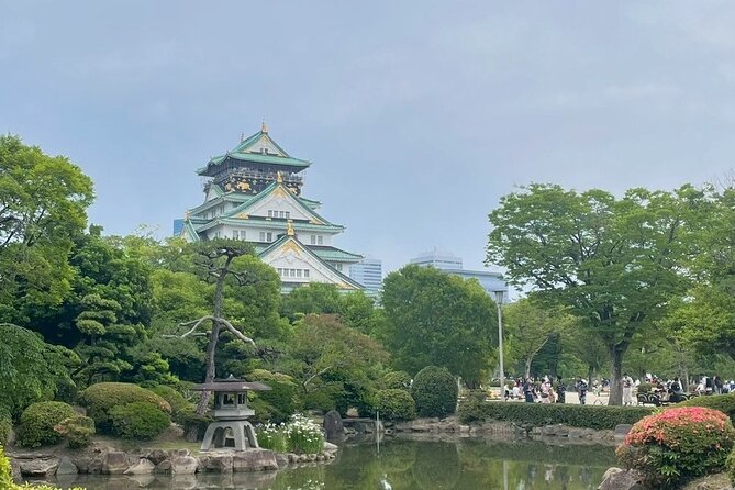 Osaka Full-Day Experience with Castle, Kushikastu and Temple - Shitennoji Temple: Golden Pavilion, Four Heavenly Kings, and Prince Shotoku