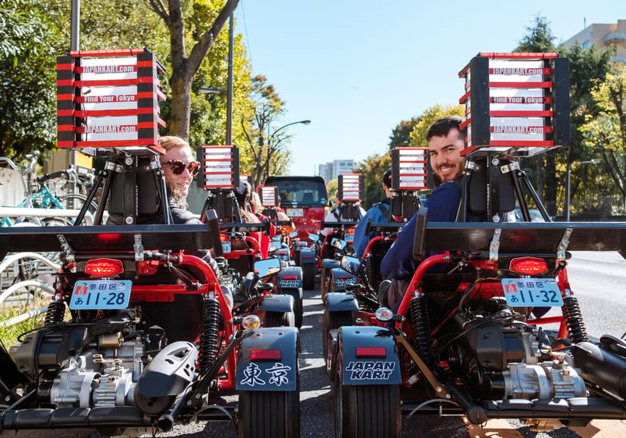 Osaka: Go Kart Tour on Osaka Streets with Guide - The Kart Setup and Safety System (Lead Car, Secondary Car, Gear)
