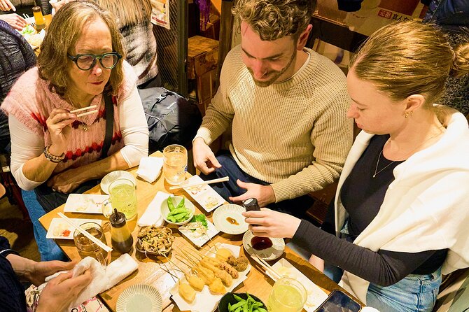 Osaka: Guided Food Tour with 12 Dishes at 4 Local Eateries - Sake Bars and Drink Moments, How to Enjoy Without Overthinking